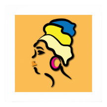 Contemporary Graceful Minimal African Heritage