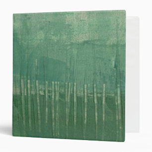 Contemporary Green Watercolor Binder