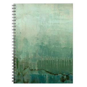 Contemporary Green Watercolor Notebook