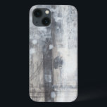 Contemporary Grey Painting iPhone 13 Case<br><div class="desc">This contemporary grey painting is the work of Jennifer Goldberger. A thick grey hangs on the piece like a heavy fog. Purchase a copy of this print today!</div>