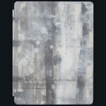 Contemporary Grey Painting iPad Cover<br><div class="desc">This contemporary grey painting is the work of Jennifer Goldberger. A thick grey hangs on the piece like a heavy fog. Purchase a copy of this print today!</div>