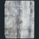 Contemporary Grey Painting iPad Cover<br><div class="desc">This contemporary grey painting is the work of Jennifer Goldberger. A thick grey hangs on the piece like a heavy fog. Purchase a copy of this print today!</div>