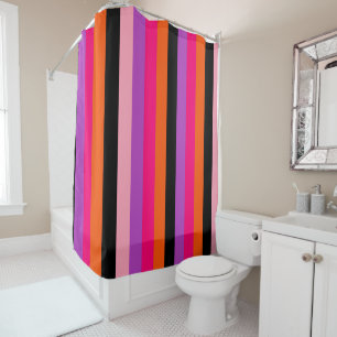 Contemporary Halloween Stripes