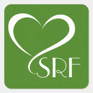 Contemporary Heart with Your Initials Sticker