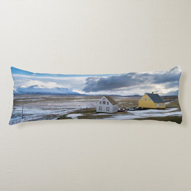 Contemporary Houses Body Pillow (Front)