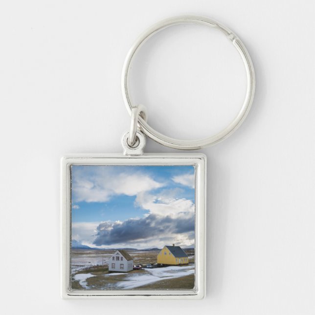Contemporary Houses Keychain (Front)