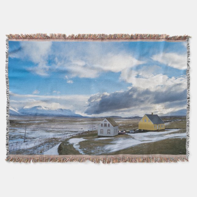 Contemporary Houses Throw Blanket (Front)