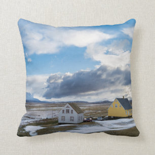 Contemporary Houses Throw Pillow