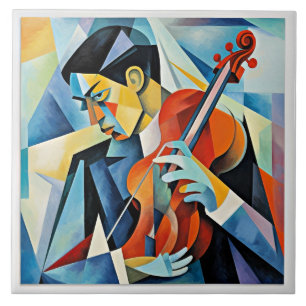 Contemporary Jazz Musician Tile
