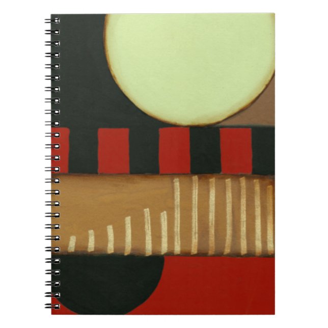 Contemporary Loft Style Panelled Painting Notebook (Front)