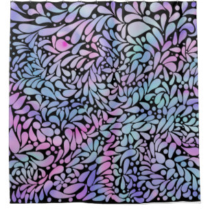 Contemporary mermaid coloured petals