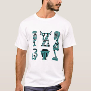 Contemporary Modern Abstract African art T-Shirt