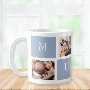 Contemporary Photo Montage mug for mum