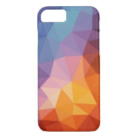 contemporary rainbow triangle pattern