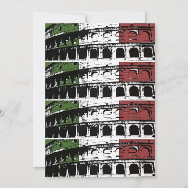 Contemporary Roman Coliseum 2x6 Custom Labels (Front)