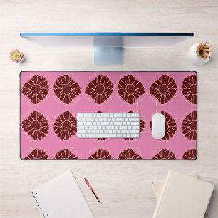 Contemporary Rustic Sunflower  Desk Mat