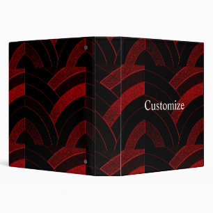 contemporary sophisticated chic chevron binder
