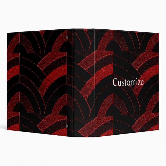 contemporary sophisticated chic chevron binder (Background)