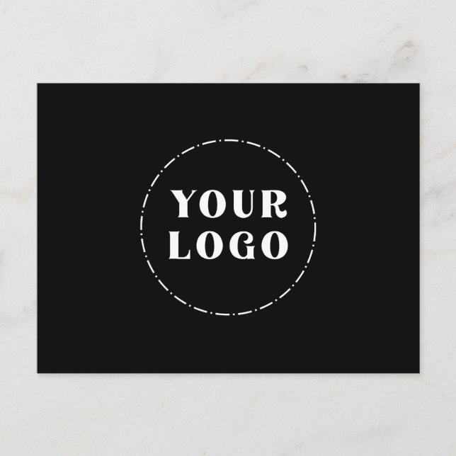 Contemporary, Streamlined, Elegant, & personalized Postcard (Front)