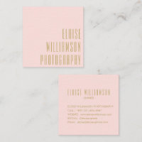 Contemporary Trendy Chic Bold Typography Pink