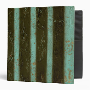 Contemporary Turquoise Air Grate Binder