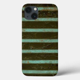 Contemporary Turquoise Air Grate iPhone 13 Case