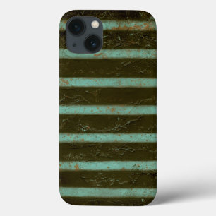 Contemporary Turquoise Air Grate iPhone 13 Case