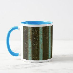 Contemporary Turquoise Air Grate Mug