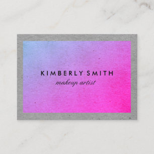 Contemporary Two Tone Texture Business Card