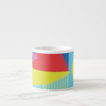 Contemporary Windmill Espresso Mug