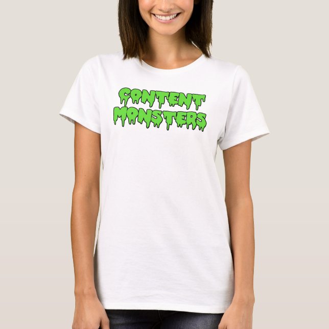 CONTENT MONSTER  SPAGHETTI CLASSIC T-Shirt (Front)