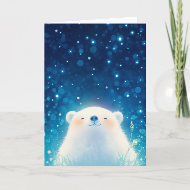 Content Polar Bear Card (Front)