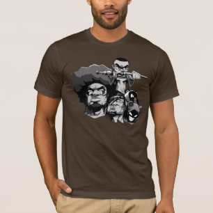 Contenu avec le T-shirt de caractères de KAOS