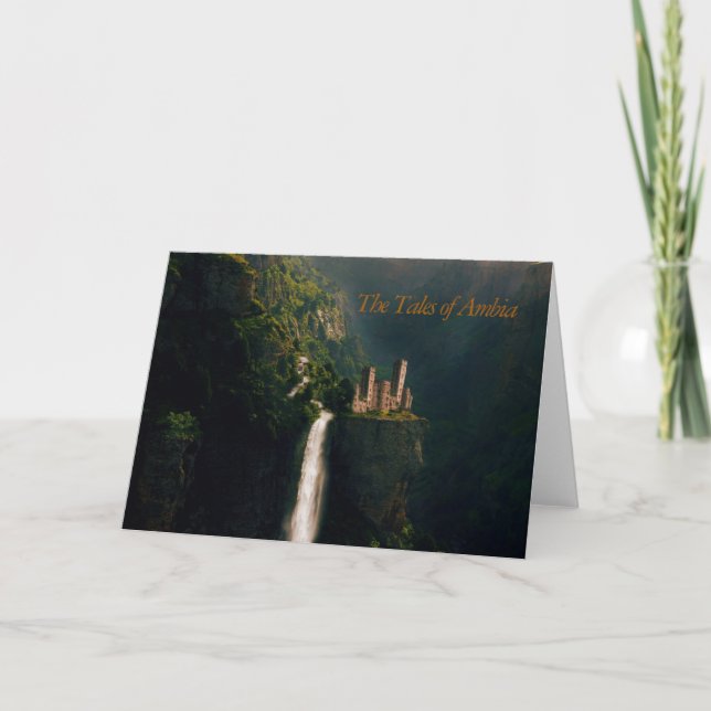 Contes des cartes de voeux d'Ambia (Devant)