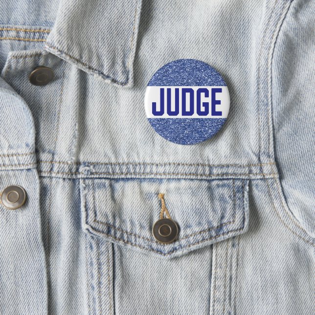 Contest Judge 2 Inch Round Button (In Situ)