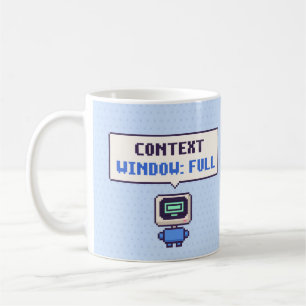 Context Window: Full Funny AI Pixel Mug