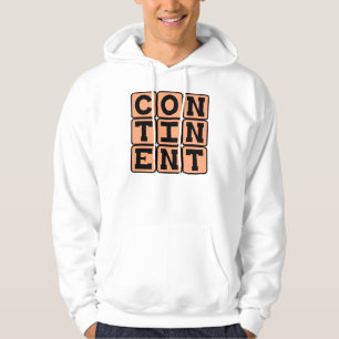 Continent, Geological Landmass Hoodie