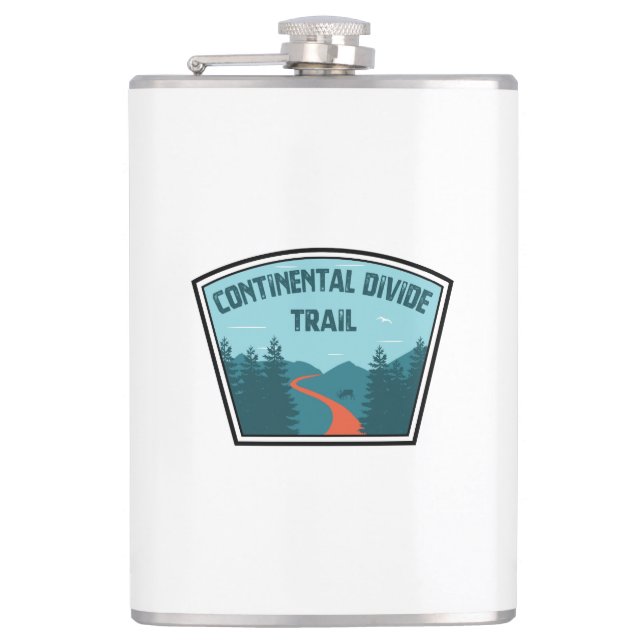 Continental Divide Trail Hip Flask (Front)