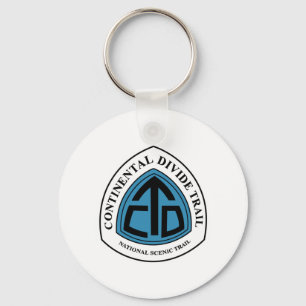 Continental Divide Trail Sign, USA Keychain