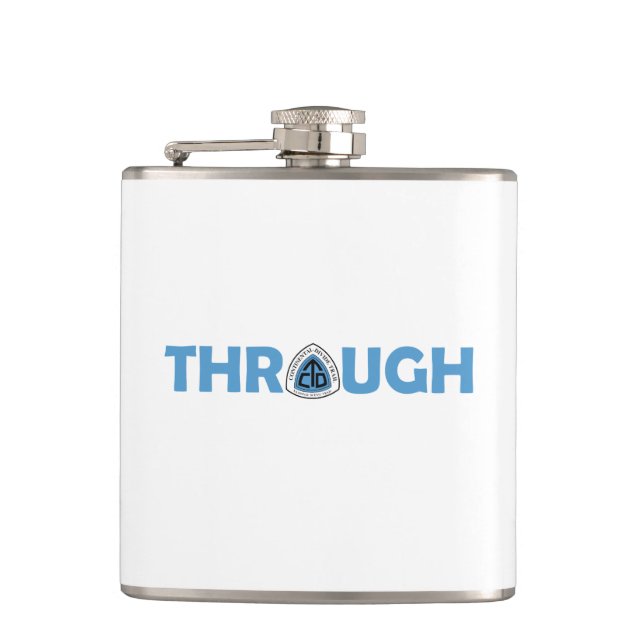 Continental Divide Trail Through Hike Hip Flask (Front)
