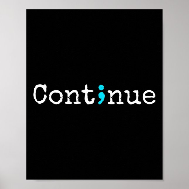 Continue - Mental Health Awareness  Poster (Front)