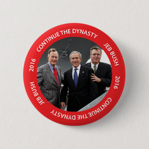 Continue The Dynasty Jeb Bush 2016 Button