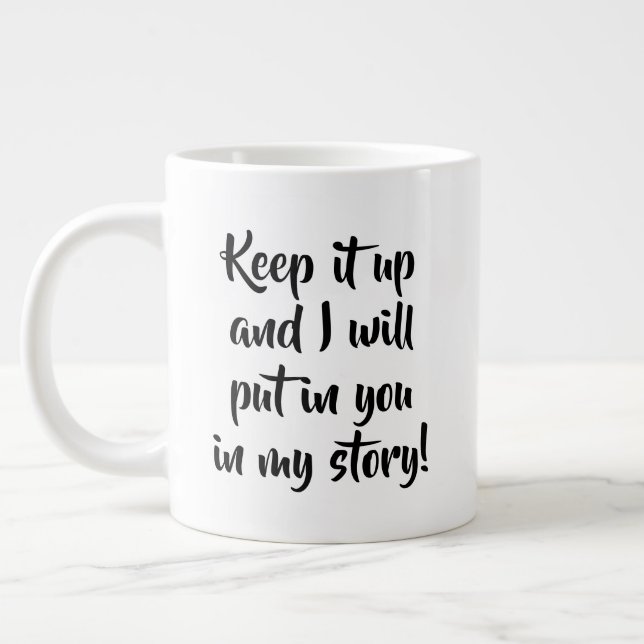 Continuer à écrire Mug (Gauche)