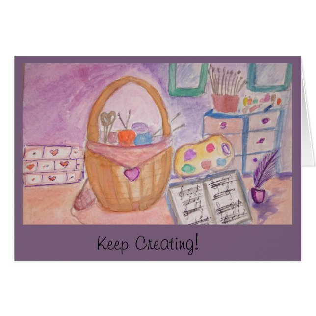 Continuez la création ! (Devant horizontal)