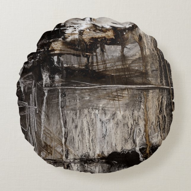 Continuum II Round Pillow (Front)