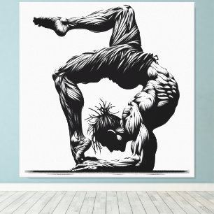 Contortion Canvas Print