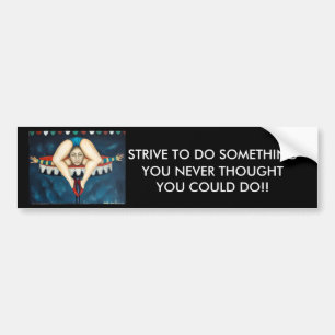 contortionist bumper sticker
