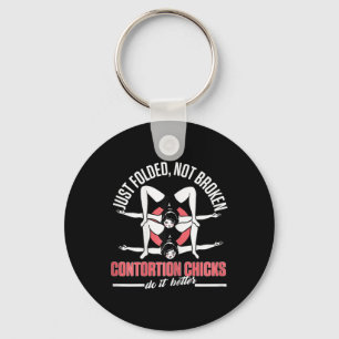 Contortionist Contortion Yoga Gymnastics Aerial An Keychain