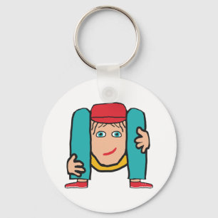 Contortionist Keychain