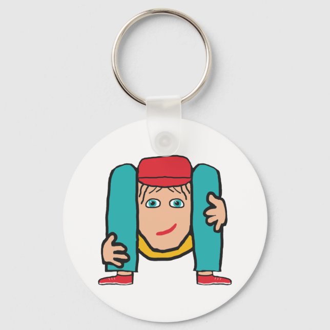 Contortionist Keychain (Front)